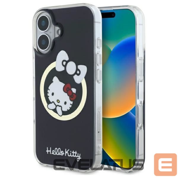 Other Phone Accessory Hello Kitty Hello Kitty IML Fun bow Magsafe iPhone 16 Case - Black