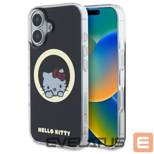 Other Phone Accessory Hello Kitty Hello Kitty IML Sweet Kitty Magsafe iPhone 16 Case - Black