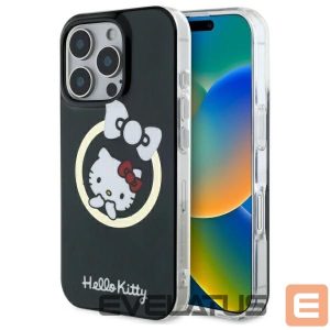 Other Phone Accessory Hello Kitty  Hello Kitty IML Fun bow Magsafe iPhone 16 Pro Max Case - Black 