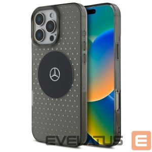 Other Phone Accessory Mercedes-Benz  Mercedes MB Case Star Pattern for iPhone 16 Pro - Black 