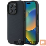 Other Phone Accessory Mercedes-Benz  Mercedes MB Wood Imitation Leather MagSafe Case for iPhone 16 Pro Max - Navy Blue 