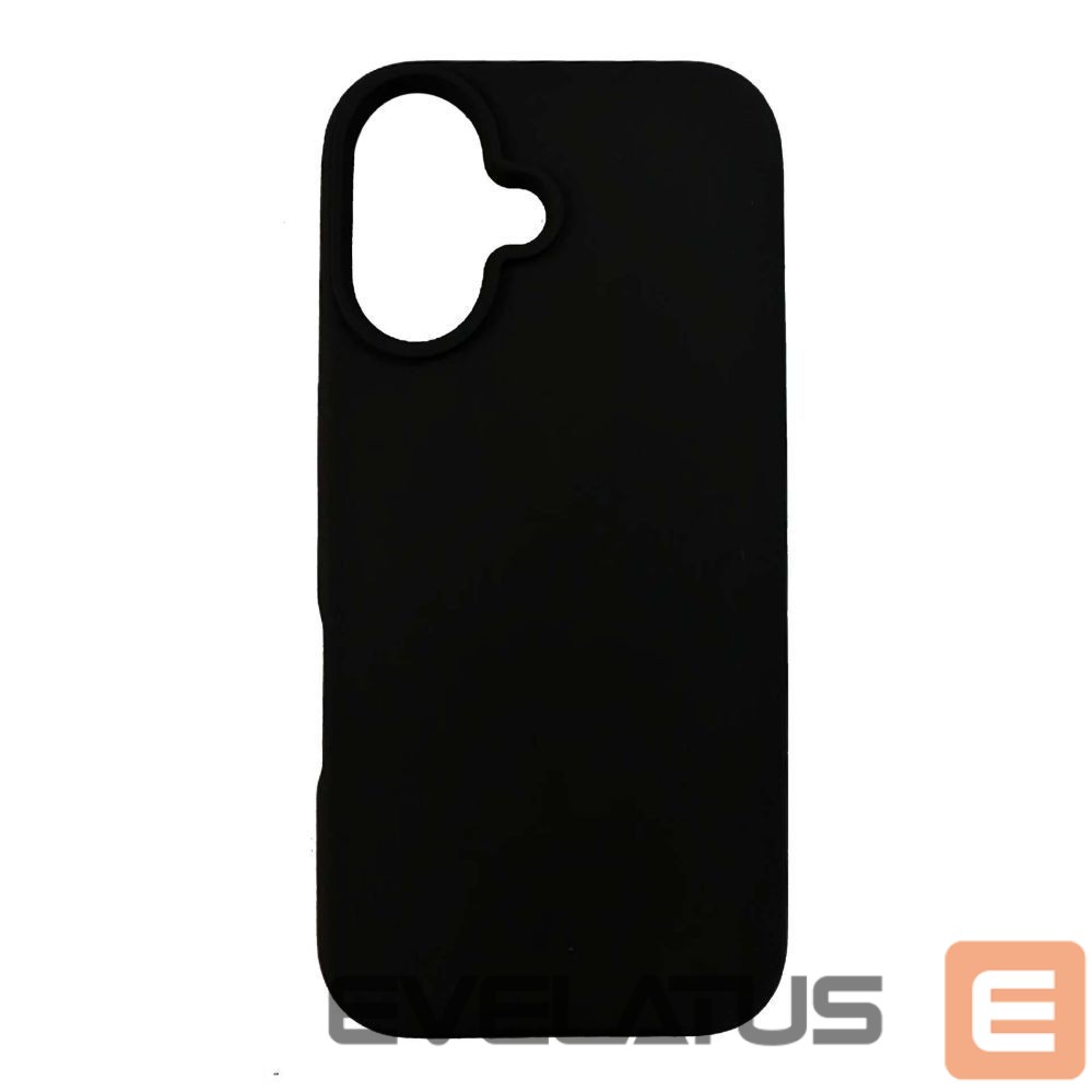 Other Phone Accessory 3MK 3mk Silicone Case for iPhone 16 Plus - Black