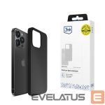 Other Phone Accessory 3MK  3mk Silicone Case for iPhone 16 Pro Max - Black 