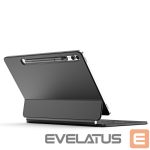 Back panel cover Dux Ducis - Dux Ducis Keyboard (MK Series) Case with Bluetooth Keyboard for Samsung Galaxy Tab S9+ / S8+ / S7+ - Black 