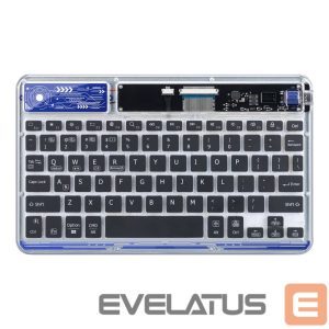 Back panel cover Dux Ducis  Dux Ducis Keyboard (CK Series) Wireless for Laptop / Tablet / Phone - Transparent 