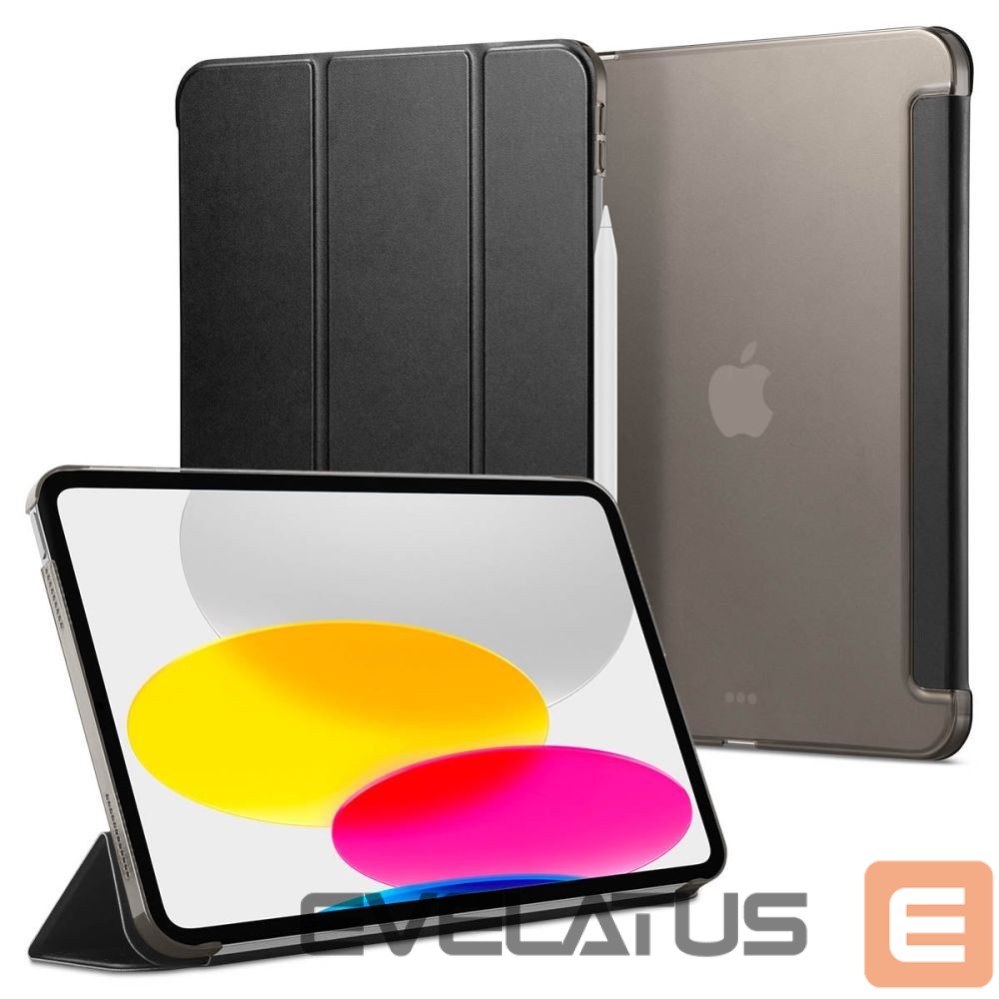 Back panel cover Spigen Spigen SMART FOLD IPAD 10.9 2022 BLACK