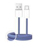 Cable Puro  Puro Fabrik 2.0 10W USB-A - USB-C Braided Cable 1.5m - Blue 
