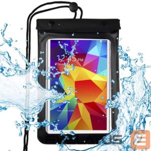 The others Hurtel  Universal waterproof case for phone / tablet up to 8 inches black 