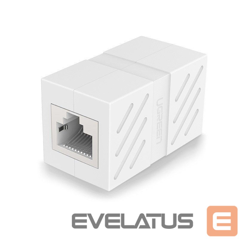 Converter Ugreen connector network cable connector network connector RJ45 white (NW114 20311) White