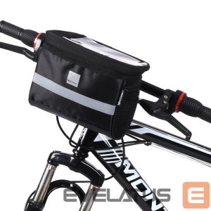 Bicycle accessory Wozinsky  Wozinsky Bike Handlebar Bag with Phone Case 2L Black (WBB12BK) 