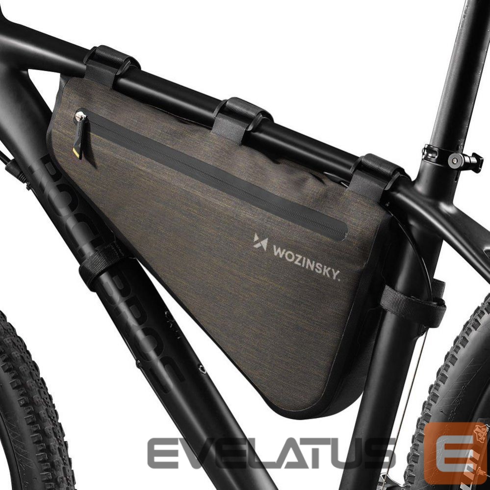 Bicycle accessory Wozinsky Wozinsky Bicycle Frame Bag 3.5L Gray (WBB15BK)