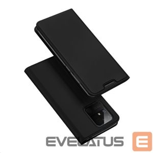 Back panel cover Dux Ducis  Dux Ducis Skin Pro Holster Cover with Flap Realme Narzo 50A black 
