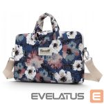 Laptop Bag Canvaslife  Canvaslife Briefcase 15-16'' Laptop Bag - Navy Blue and White 