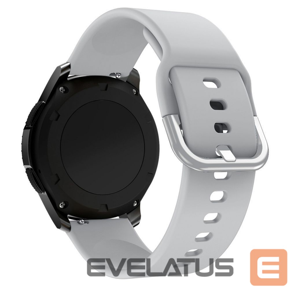 Strap Hurtel Silicone Strap TYS band for Samsung Galaxy Watch 40 / 41 / 42 / 43 / 44 mm - gray