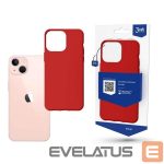 Back panel cover 3MK  Case for iPhone 14 from the 3mk Matt Case series - red 