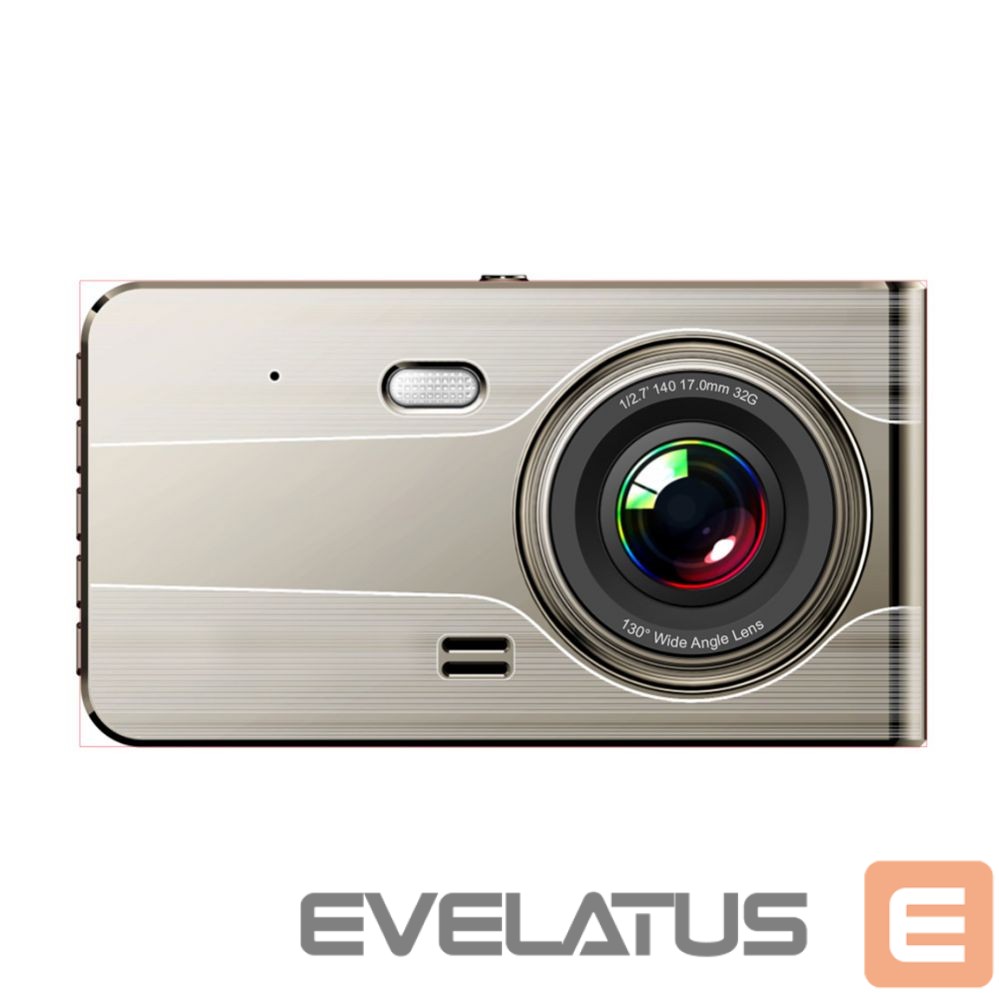 Camera accessory Hurtel DVR979G Full HD G-sensor LCD car video recorder with reversing camera - beige