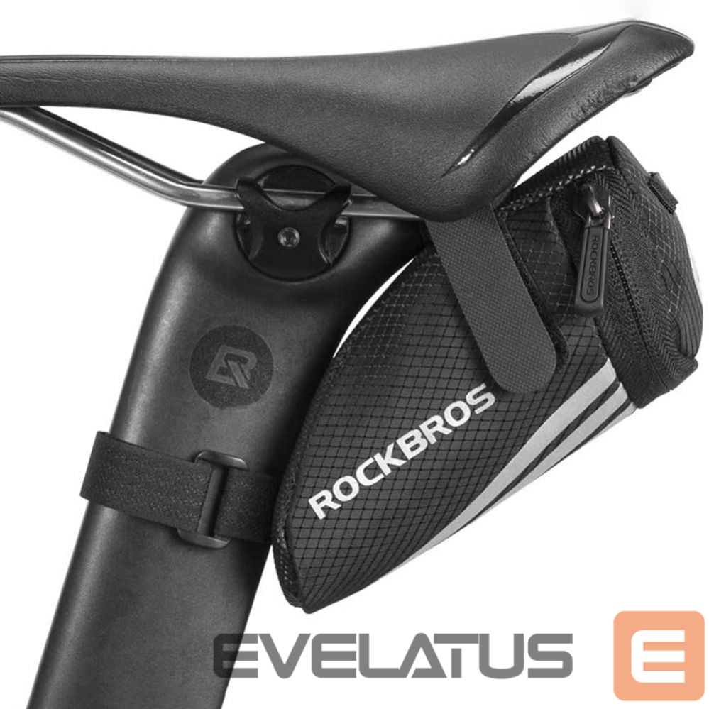Bicycle accessory Rockbros Rockbros C28 bicycle bag under the saddle - black