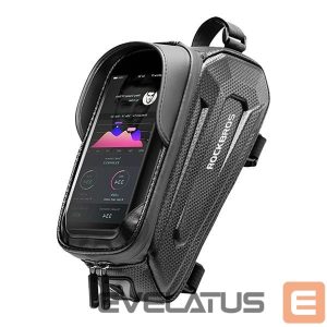 Bicycle accessory Rockbros  Rockbros B68-1 armored bicycle bag with phone pocket 1.7l - black 