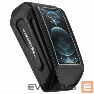 Bicycle accessory Rockbros  Rockbros 30120064001 waterproof frame bicycle bag with phone cover - black 