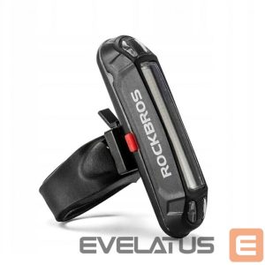 Bicycle accessory Rockbros  Rockbros A54BK Rear Bike Light + Micro USB - USB-A Cable - Black 