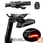 Bicycle accessory Rockbros  Rockbros LKWD-R1 Rear Bike Light with Laser and Remote Control + Micro USB - USB-A Cable - Black 