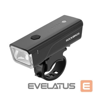 Bicycle accessory Rockbros  Rockbros 24510003001 Front Bike Light 260 lm + USB-C - USB-A Cable - Black 