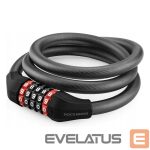 Bicycle accessory Rockbros  Rockbros RKS507-1BK bicycle lock with combination 1.8 m - black 