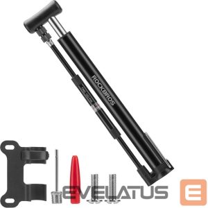 Bicycle accessory Rockbros  Rockbros 42322821001 floor bicycle pump - black 