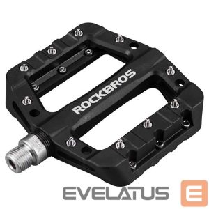 Bicycle accessory Rockbros  Rockbros 2017-12CBK Nylon Bicycle Pedal Set - Black 