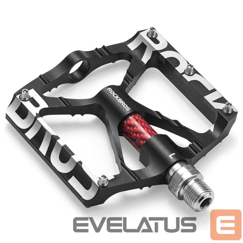 Bicycle accessory Rockbros Rockbros 37213071001 Aluminum Alloy Bicycle Pedal Set - Black