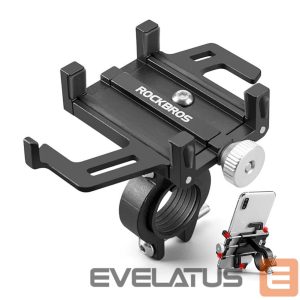 Bicycle accessory Rockbros  Rockbros 699-BK Aluminum Alloy Bike Phone Holder - Black 