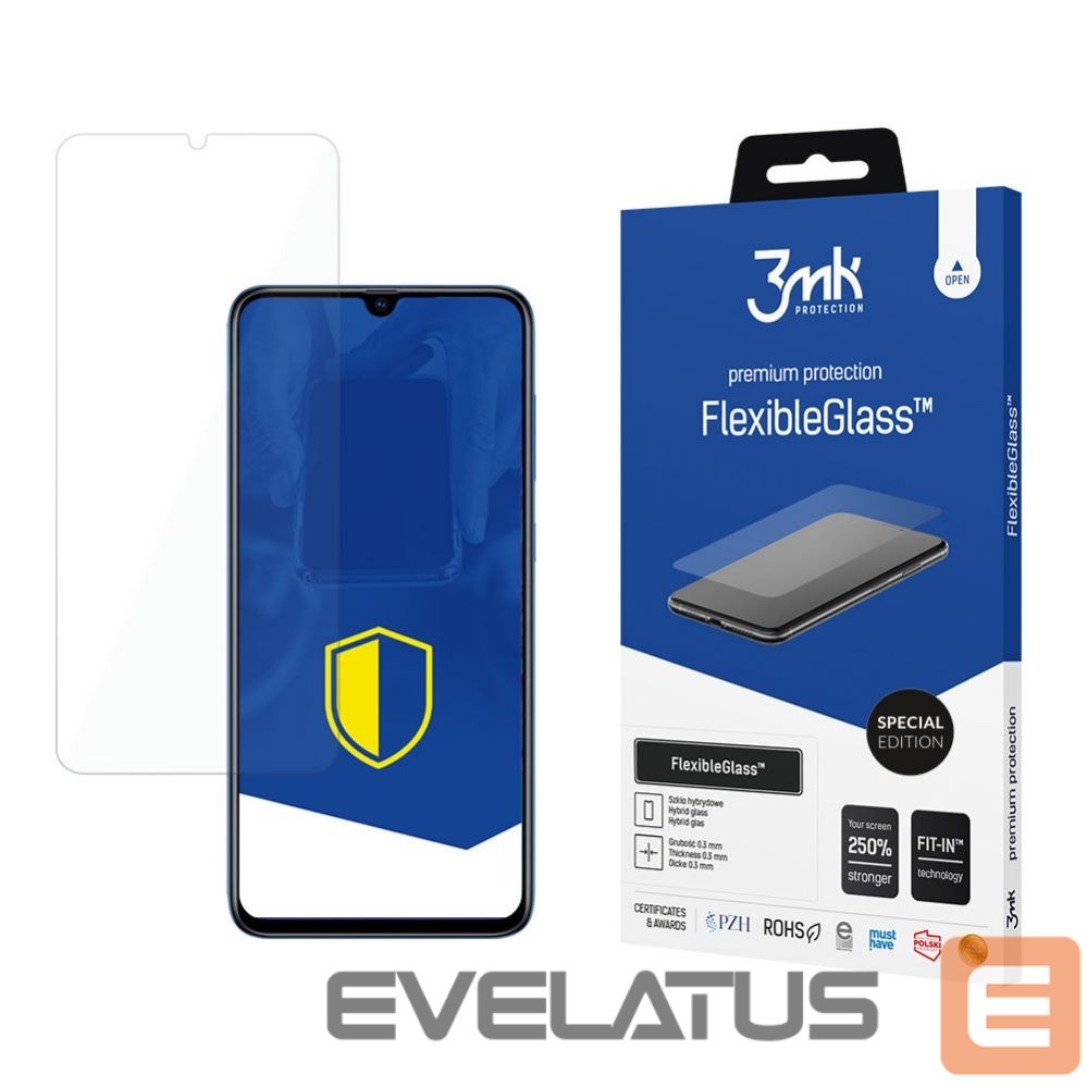 Protective glass 3MK Samsung Galaxy A70/A70s - 3mk FlexibleGlass Special Edition