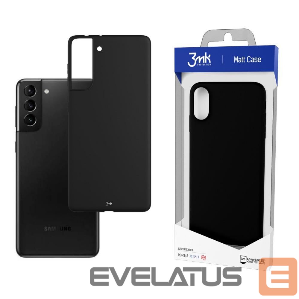 Back panel cover 3MK Black