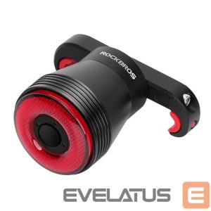 Bicycle accessory Rockbros  Rockbros Q5 Rear Bike Light with Intelligent Stop System - Black 