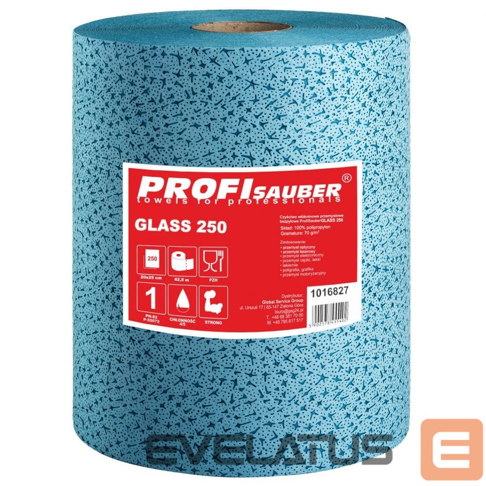 Car accessories Profi Sauber Dust-free non-woven cleaning cloth for glass optics GLASS 250
