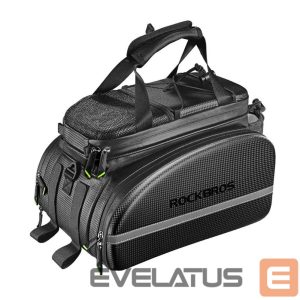 Bicycle accessory Rockbros  Rockbros A6-6 bicycle bag for trunk, 35 l, with fold-out pockets - black 