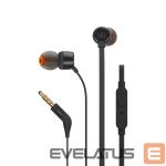 Wired headphones JBL  JBL Tune 110 in-ear headphones with 3.5mm mini jack and remote control - black 