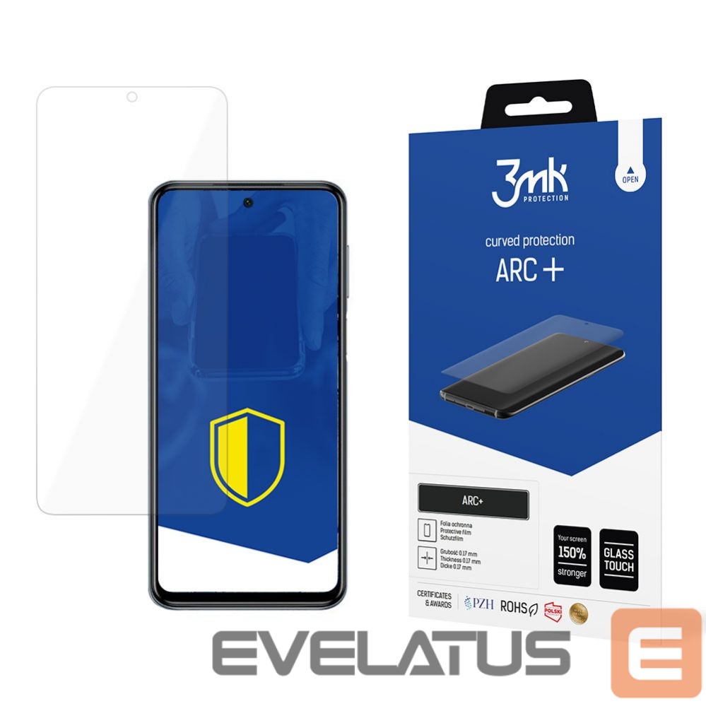 Other Phone Accessory 3MK 3mk ARC+ foil for Xiaomi Redmi Note 10 Pro