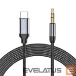 Cable Tech-Protect  USB-C (męski) || mini jack 3.5 mm (male) 