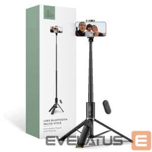 Camera accessory Tech-Protect  Tech-Protect L08S Bluetooth Selfie Stick with Remote Control, Tripod up to 141cm - Black 