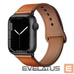 Strap Tech-Protect  Tech-Protect LeatherFit Strap for Apple Watch 4 / 5 / 6 / 7 / 8 / 9 / SE / Ultra 1 / 2 (42/44/45/49 mm) - Brown 