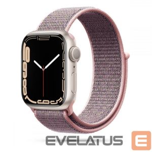 Strap Tech-Protect  Tech-Protect Nylon Strap for Apple Watch 4 / 5 / 6 / 7 / 8 / 9 / SE (38/40/41 mm) - Pink 