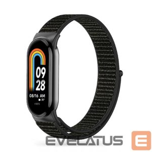 Strap Tech-Protect  Tech-Protect Nylon Strap for Xiaomi Smart Band 8 / 8 NFC - Black 
