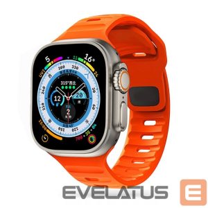 Strap Tech-Protect  Tech-Protect IconBand Line Strap for Apple Watch 4 / 5 / 6 / 7 / 8 / 9 / SE / Ultra 1 / 2 (42/44/45/49 mm) - Orange 