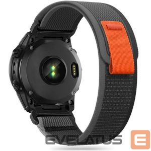 Strap Tech-Protect  Tech-Protect Nylon Strap for Garmin Fenix 3 / 5X / 3HR / 5X Plus / 6X / 6X Pro / 7X - Black-Orange 