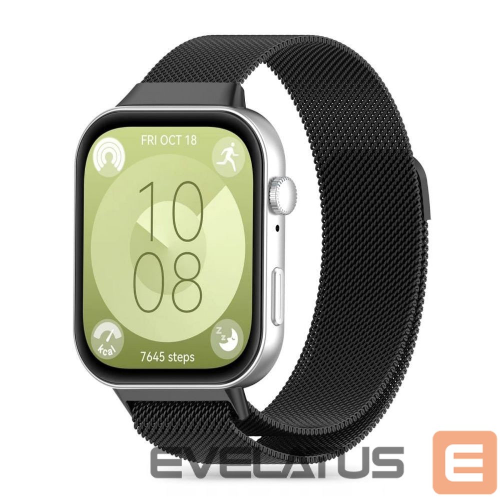 Strap Tech-Protect Tech-Protect MilaneseBand for Huawei Watch Fit 3 - Black