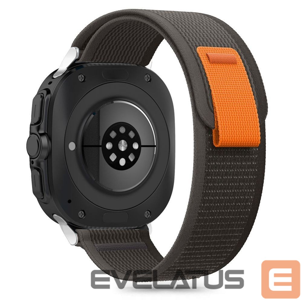 Strap Tech-Protect Tech-Protect Nylon Strap for Samsung Galaxy Watch Ultra (47mm) - Black/Orange