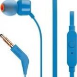Wired headphones JBL  Austiņas JBL TUNE T110 Blue 