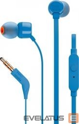 Wired headphones JBL  Austiņas JBL TUNE T110 Blue 