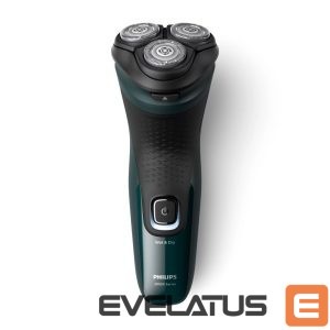 Razor Philips  Philips Wet or Dry electric shaver X3002/00, Wet&Dry, PowerCut Blade System, 4D Flex Heads, 40min shaving / 1h charge, 5min Quick Charge 